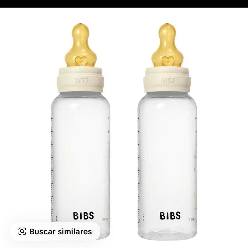 Baby Bottle with Gold Nipple